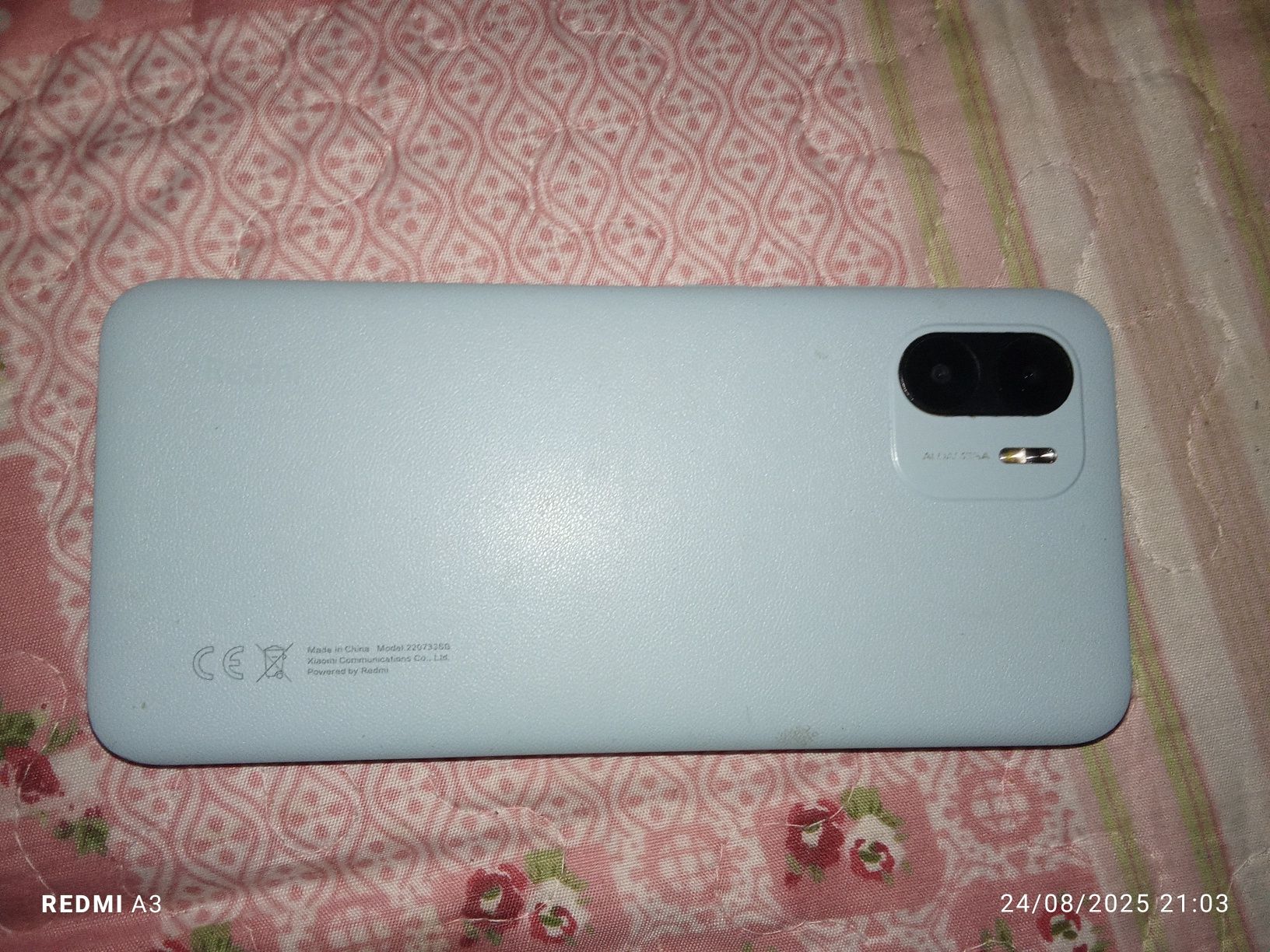 Xiaomi redmi A1 tela meia rachada mas funciona