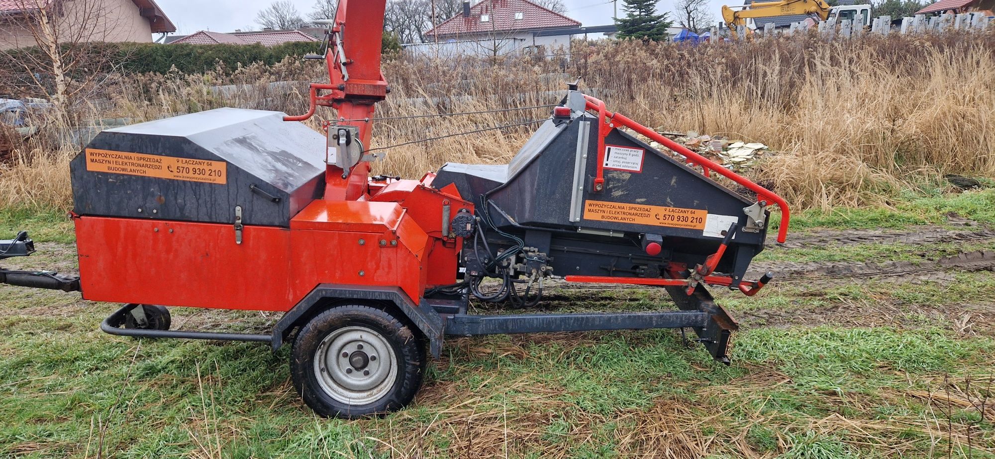 Rębak spalinowy rozdrabniacz  68 km bugnot 55 do gałęzi