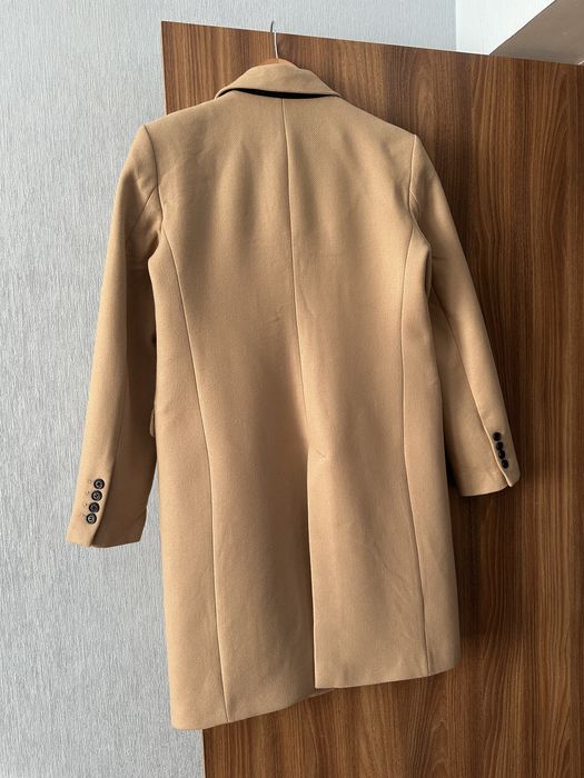 Шерстянное пальто zara