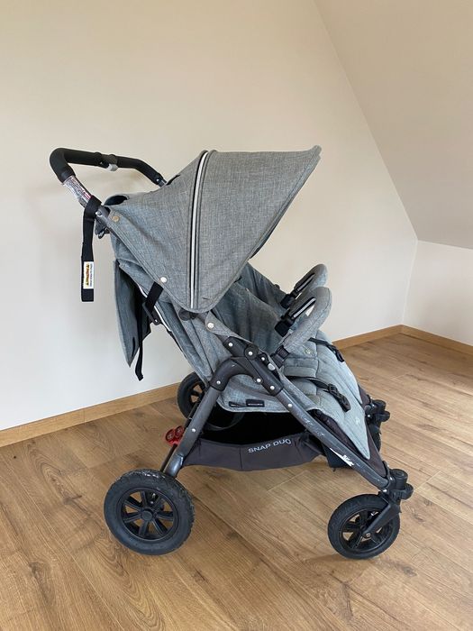 Volcano Baby Snap duo, wózek bliźniaczy rok po roku