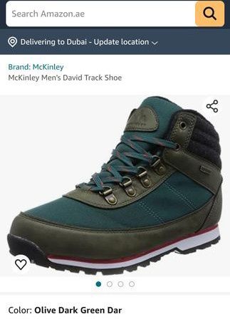 McKinley трекинговые ботинки 28 см, указан р. 44, реальнее р. 43
McKin