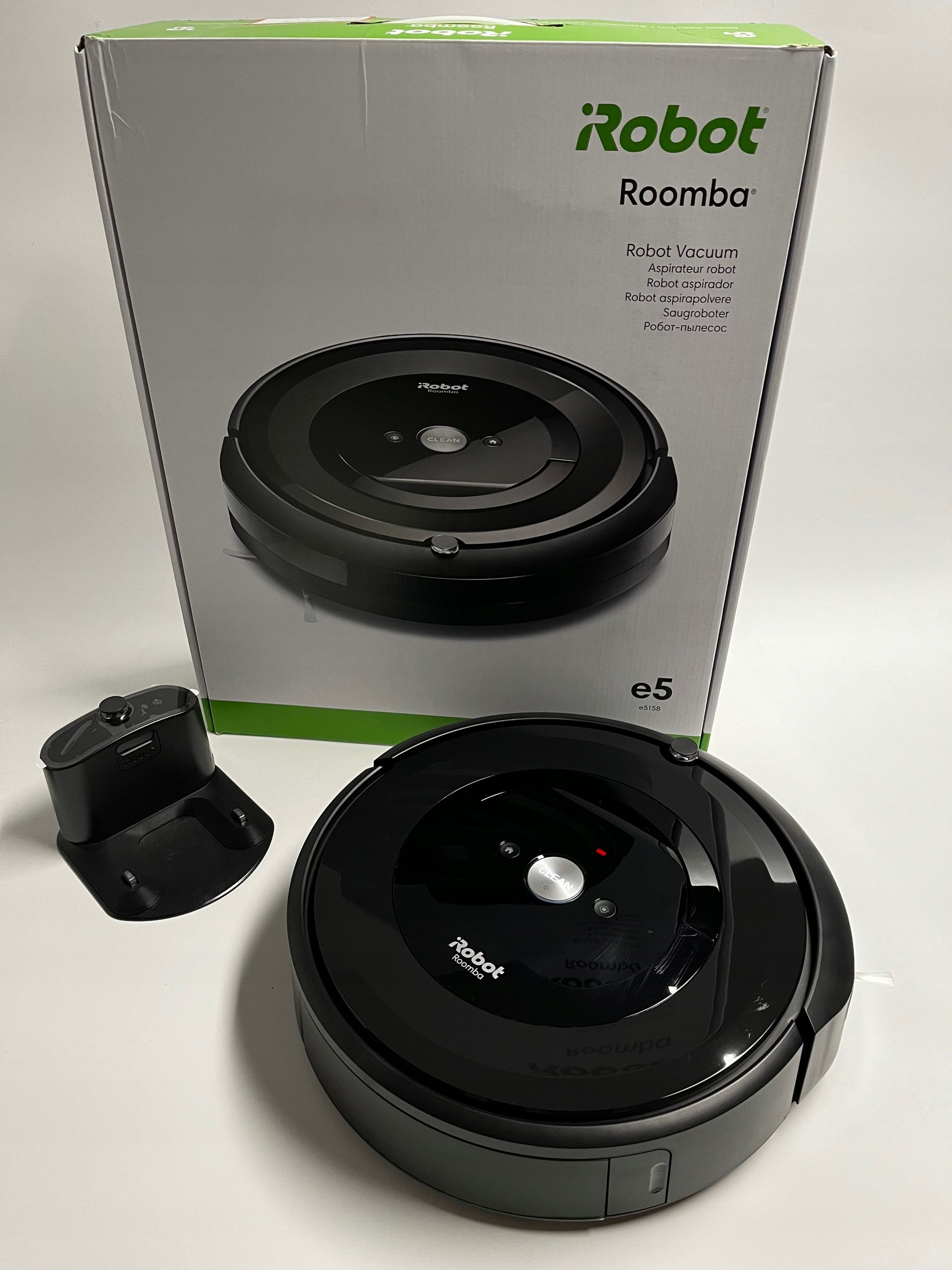 Robot sprzątający iRobot e5 e5158 czarny