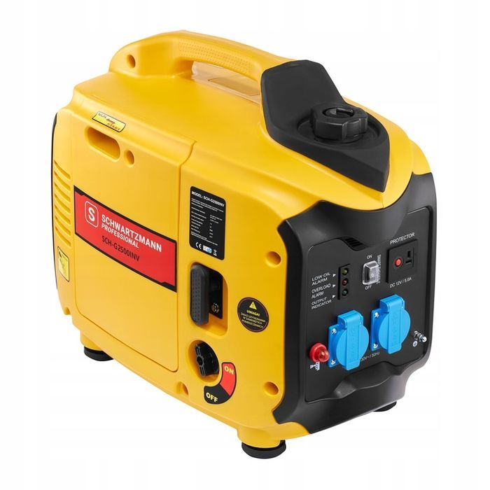 Generator Agregat Prądotwórczy Inwertorowy Schwartzmann 2,5kw 2500w B.