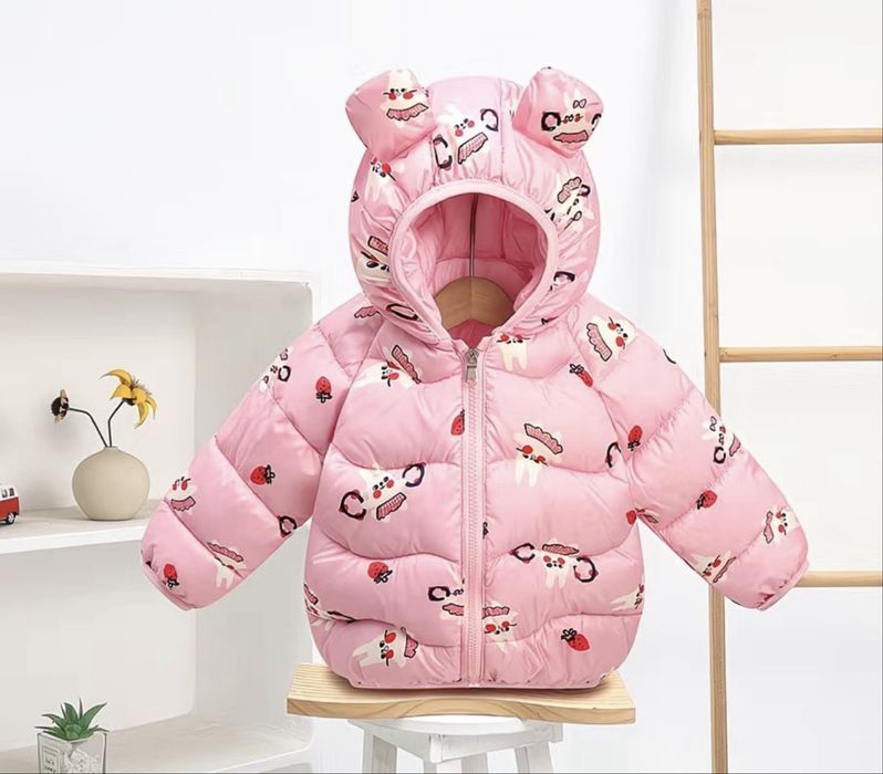 Детские пуховики мишка под заказ