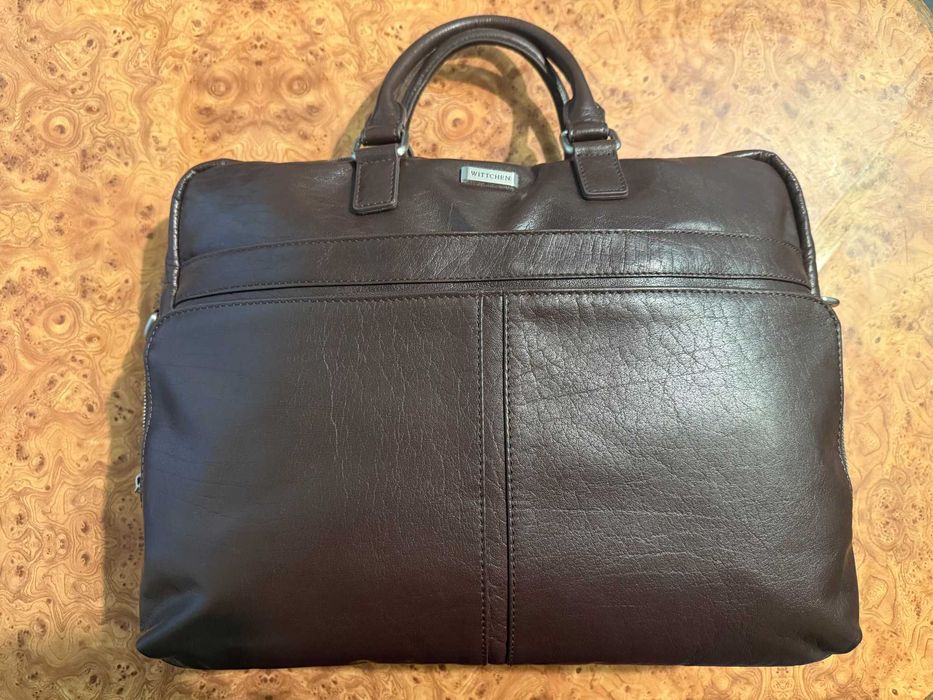 Шкіряна сумка Wittchen для ноутбука 15.6""+