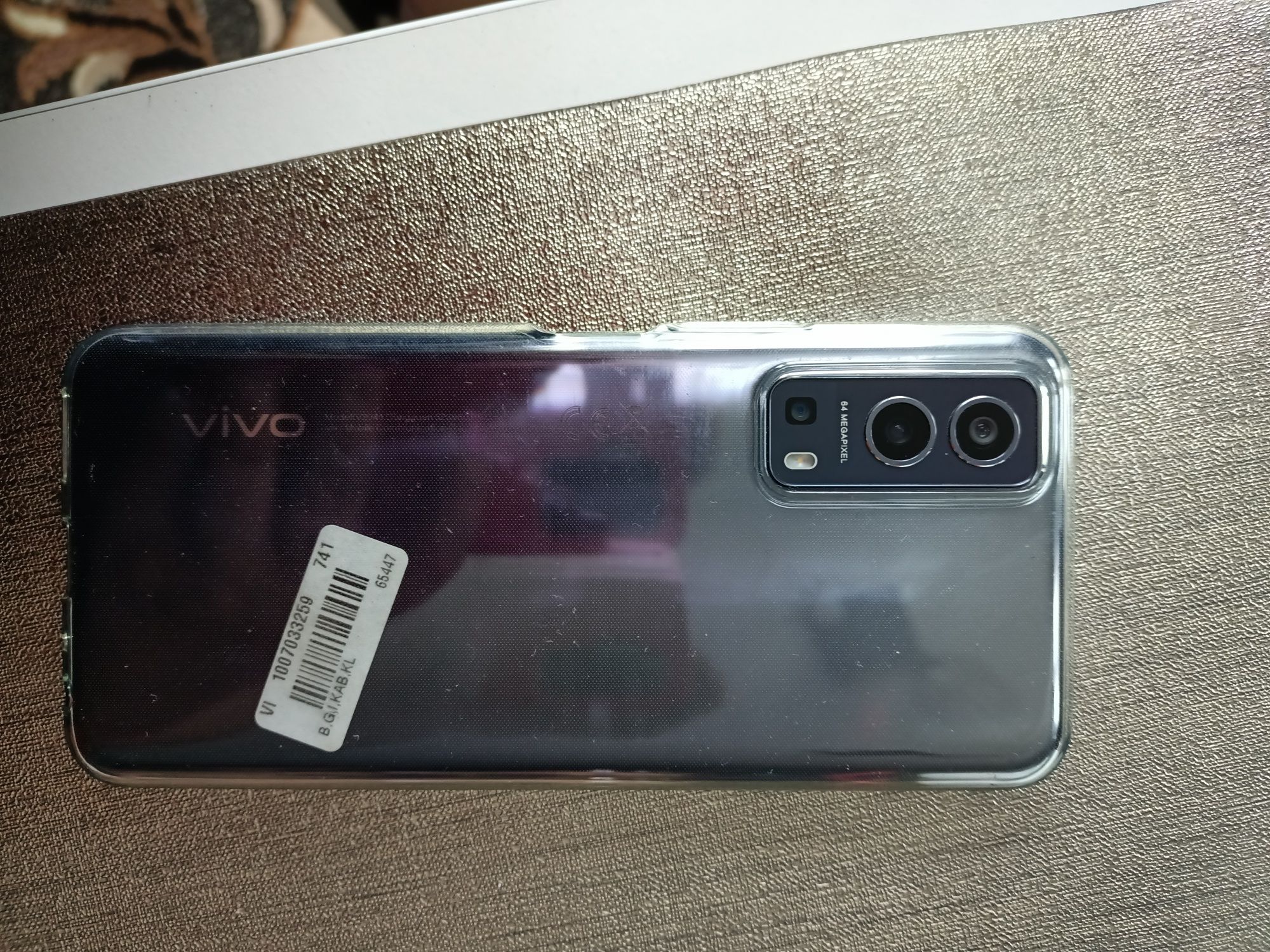 Vivo Y72 5G graphite black