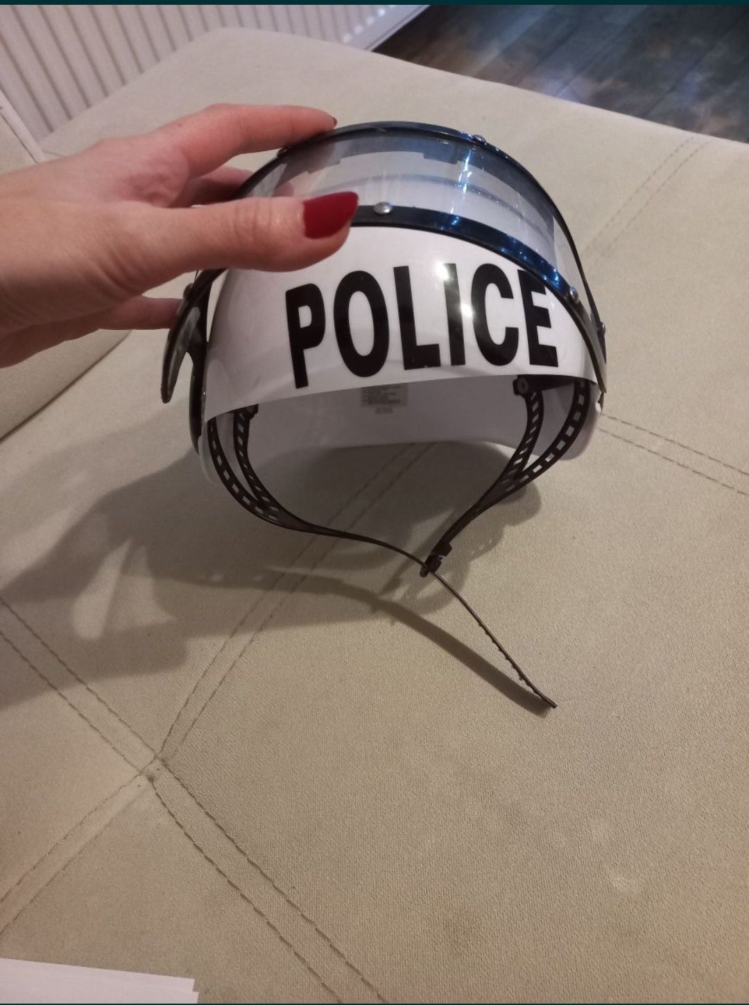 Kask POLICE (stan idealny)