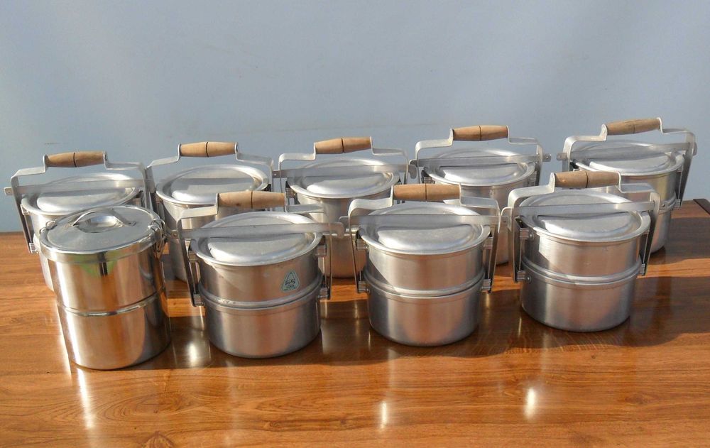 Marmitas inox 2 compartimentos