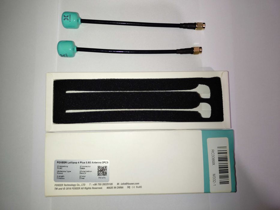 FOXEER FPV Antenna Lollipop 4 Plus 4+ RHCP