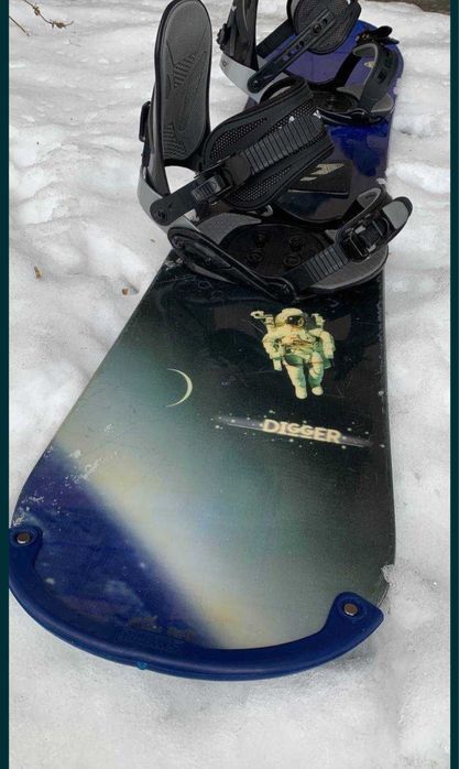 Сноуборд rossignol 134см з крепами