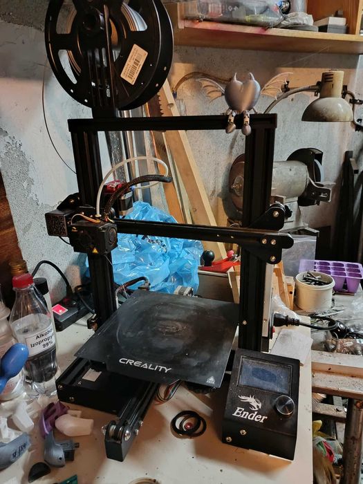 Drukarka 3D Ender 3 z dodatkami