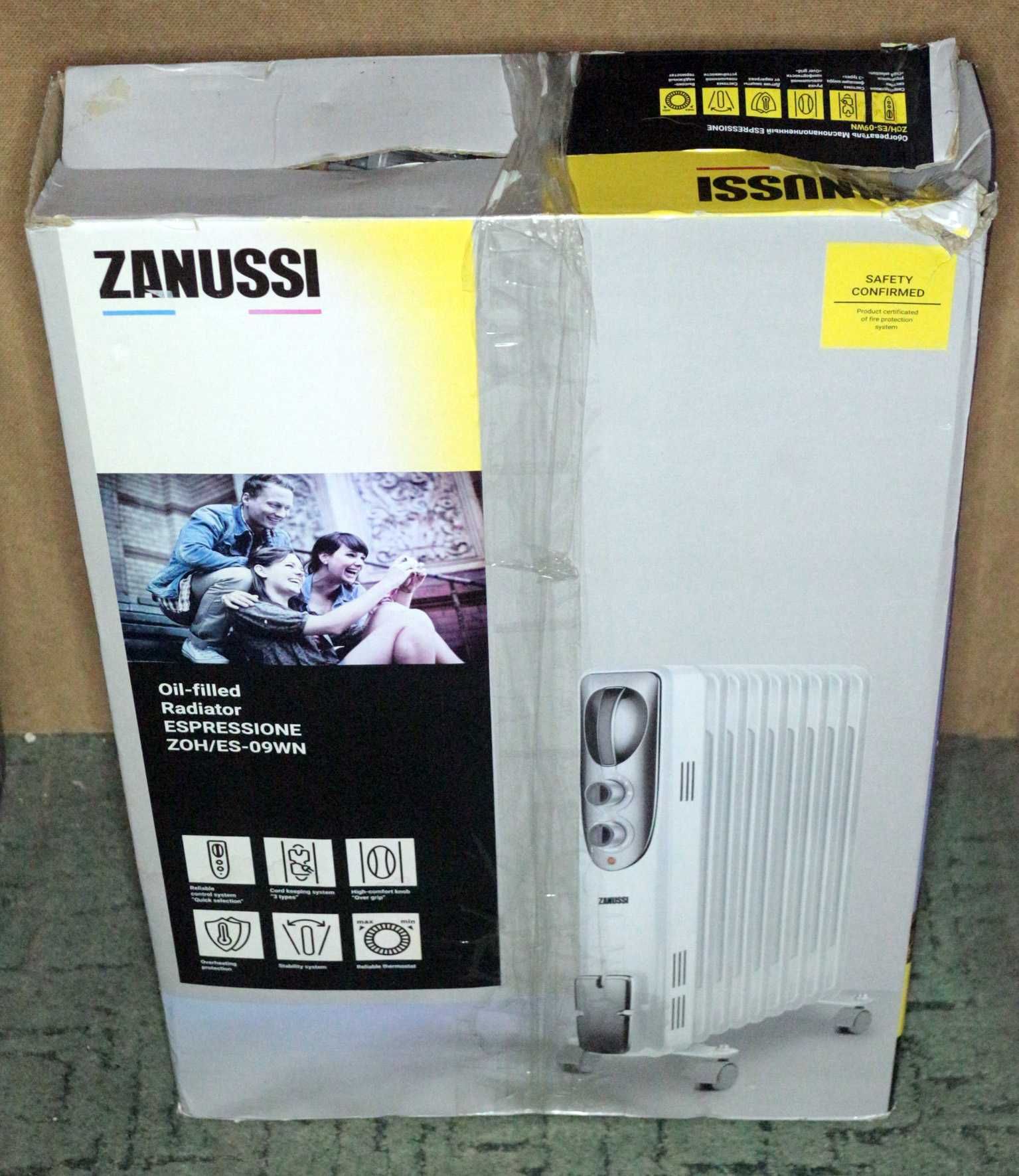 Обогреватель масляный ZANUSSI ZOH/ES-09WN, 2000W, 9 секций