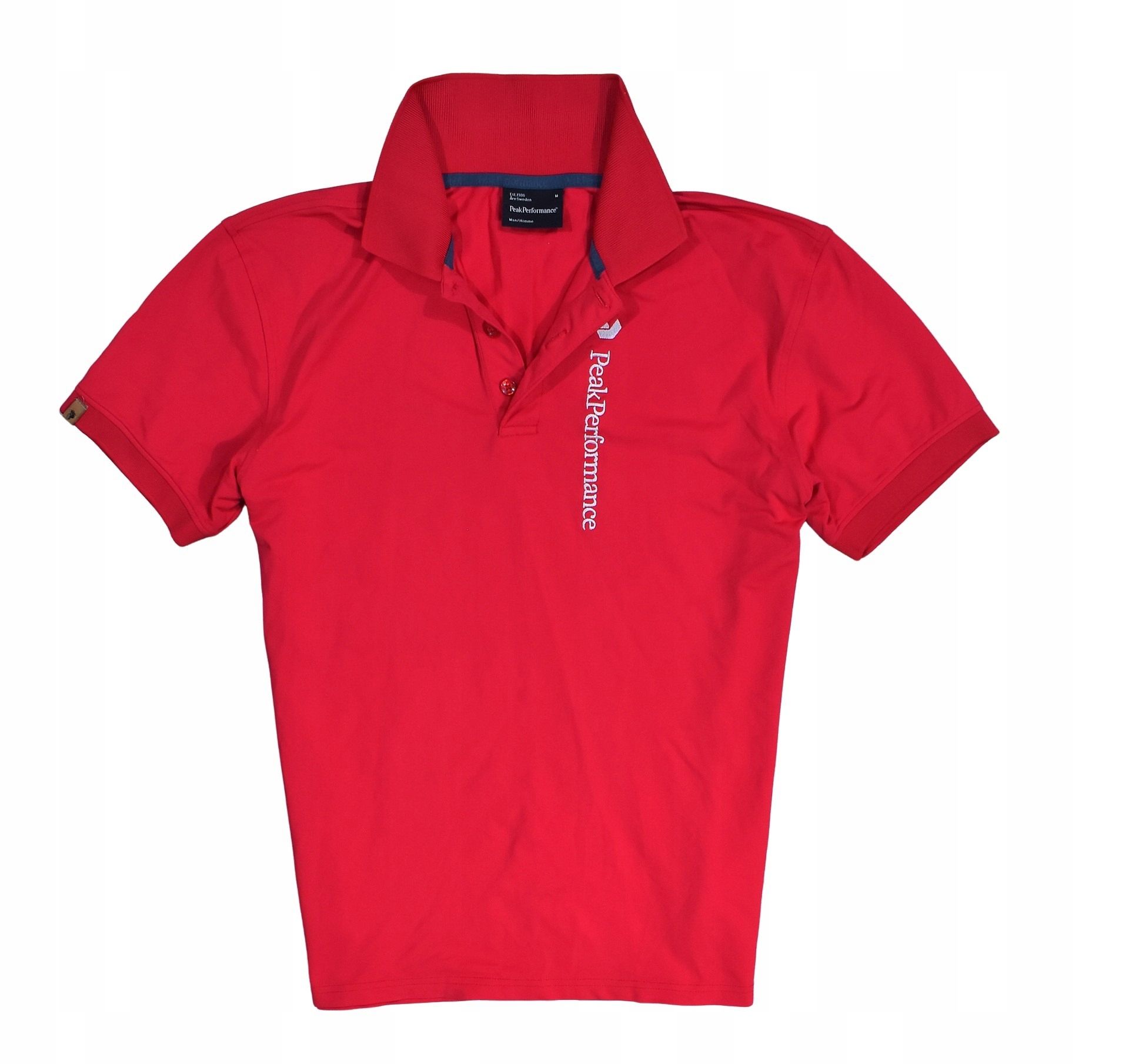 Peak Performance Logowana Koszulka Polo Stretch M