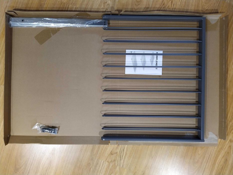 Calceiro retrátil 75cm IKEA 302.573.72 NOVO