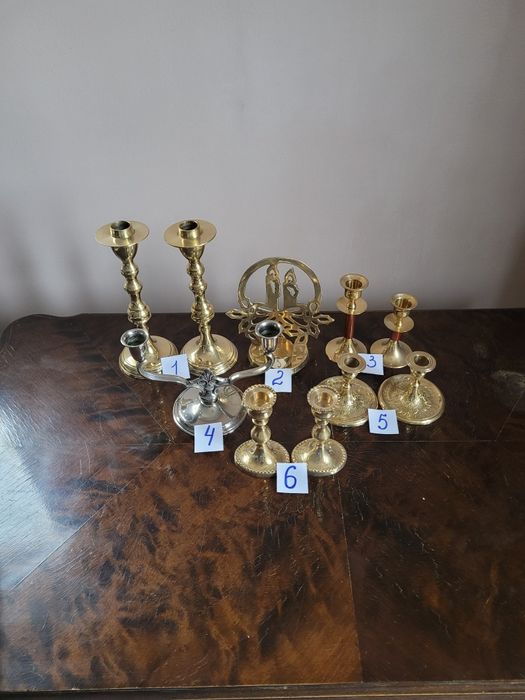 Латунні підсвічники. Вінтаж.