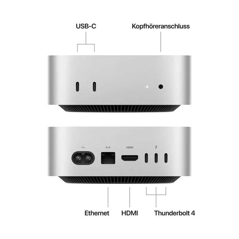 Apple Mac Mini M4 10 - Core 256GB