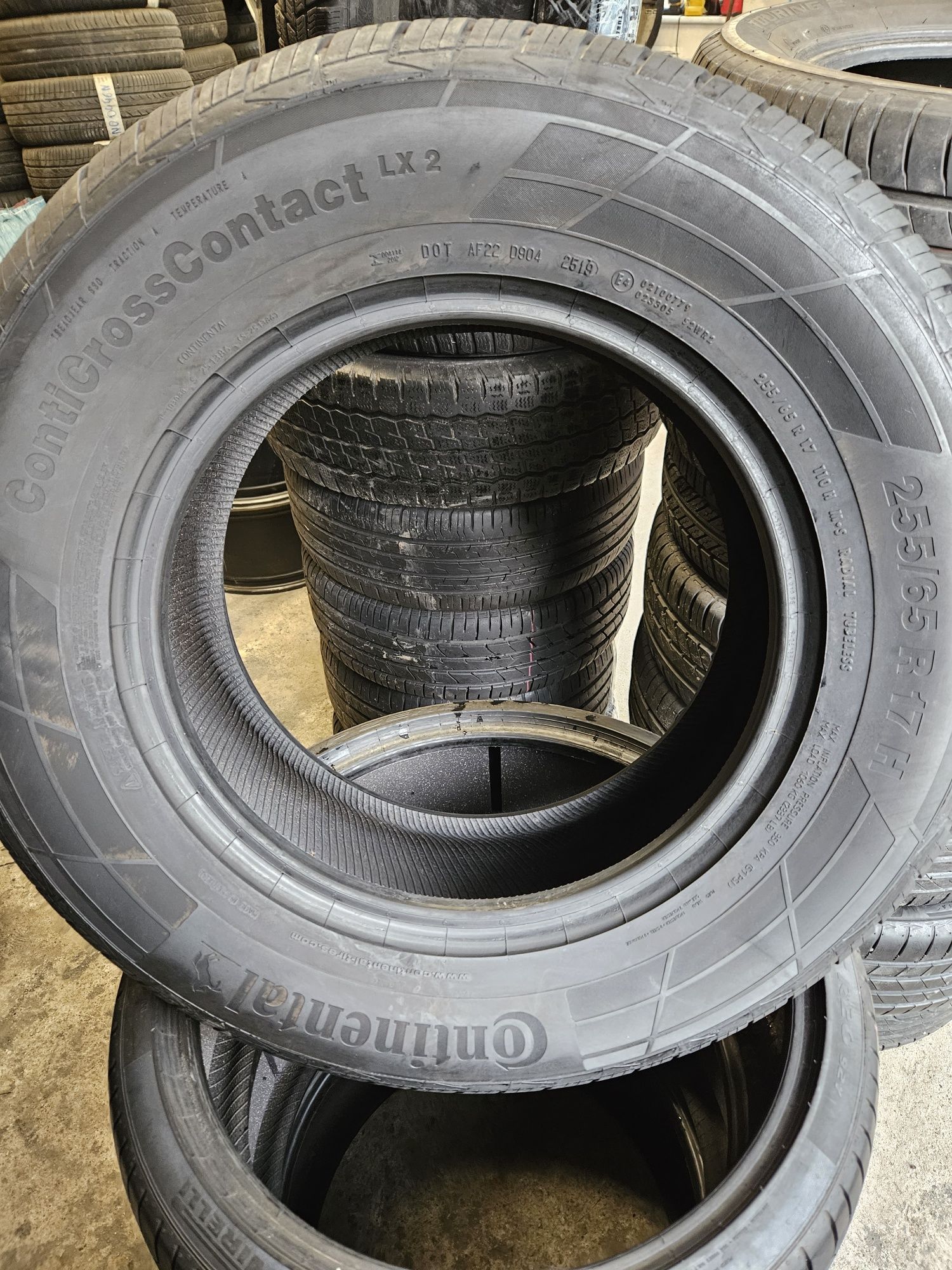 Continental 255/65 r17 ContiCrossContact LX2 /// NOWA wysyłka