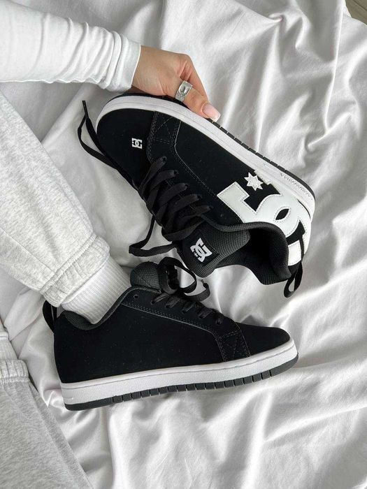 SALE! DC Shoes Court Graffik Black White 36 37 38 39 40 41 42 43 44 45