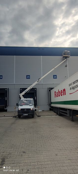 Wynajem podnośnika koszowego 18 m i 27 metrów Tarczyn /Mszczonów