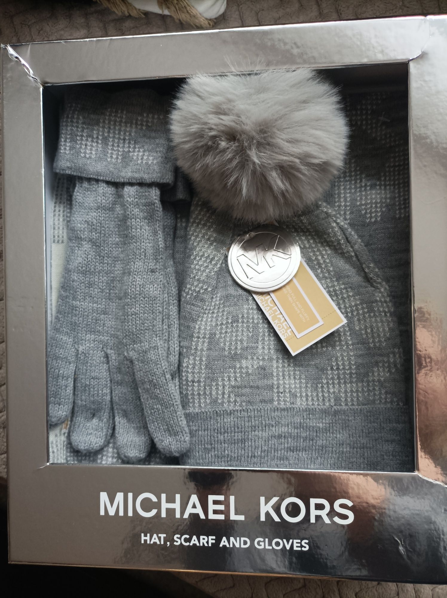 Zestaw komplet zimowy Michael Kors nowy