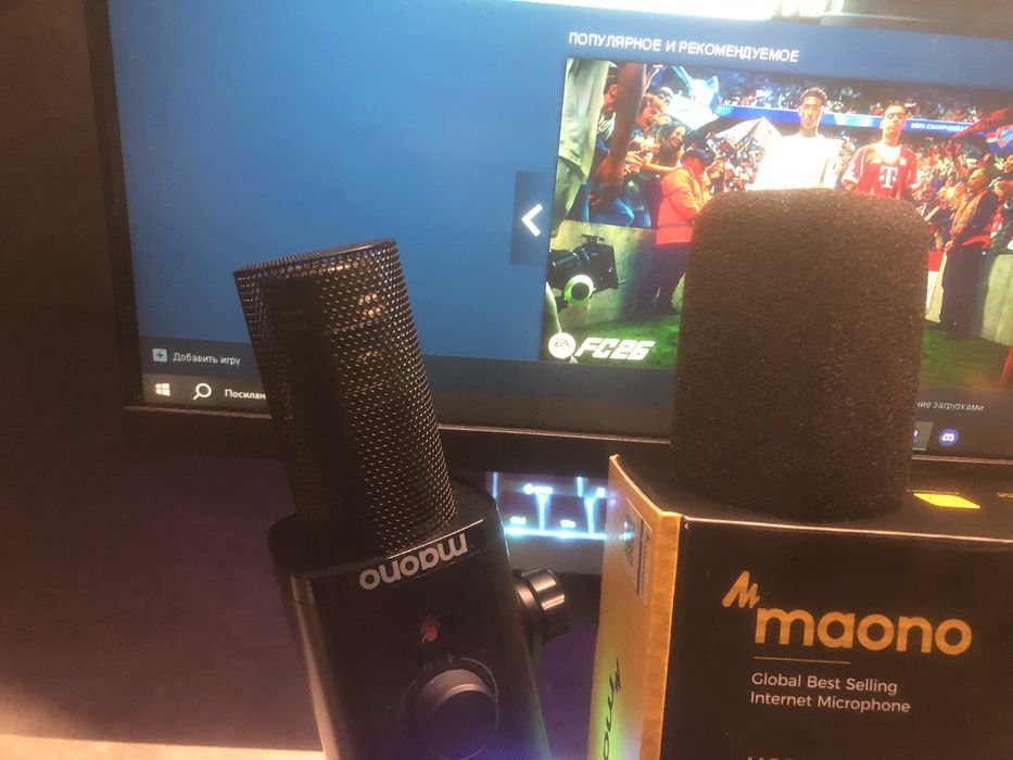 Мікрофон Maono pd100x/Ідеально для геймерів та стрімерів!!