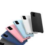 Silicone Case elastyczne silikonowe etui pokrowiec Samsung Galaxy S21
