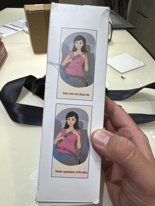 Адаптер ременя безпеки для вагітних (pregnancy seat belt adjuster)