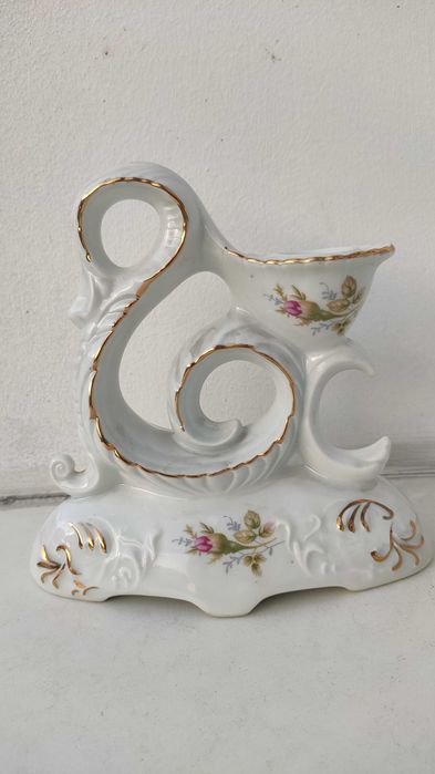 Świecznik porcelanowy - unikat