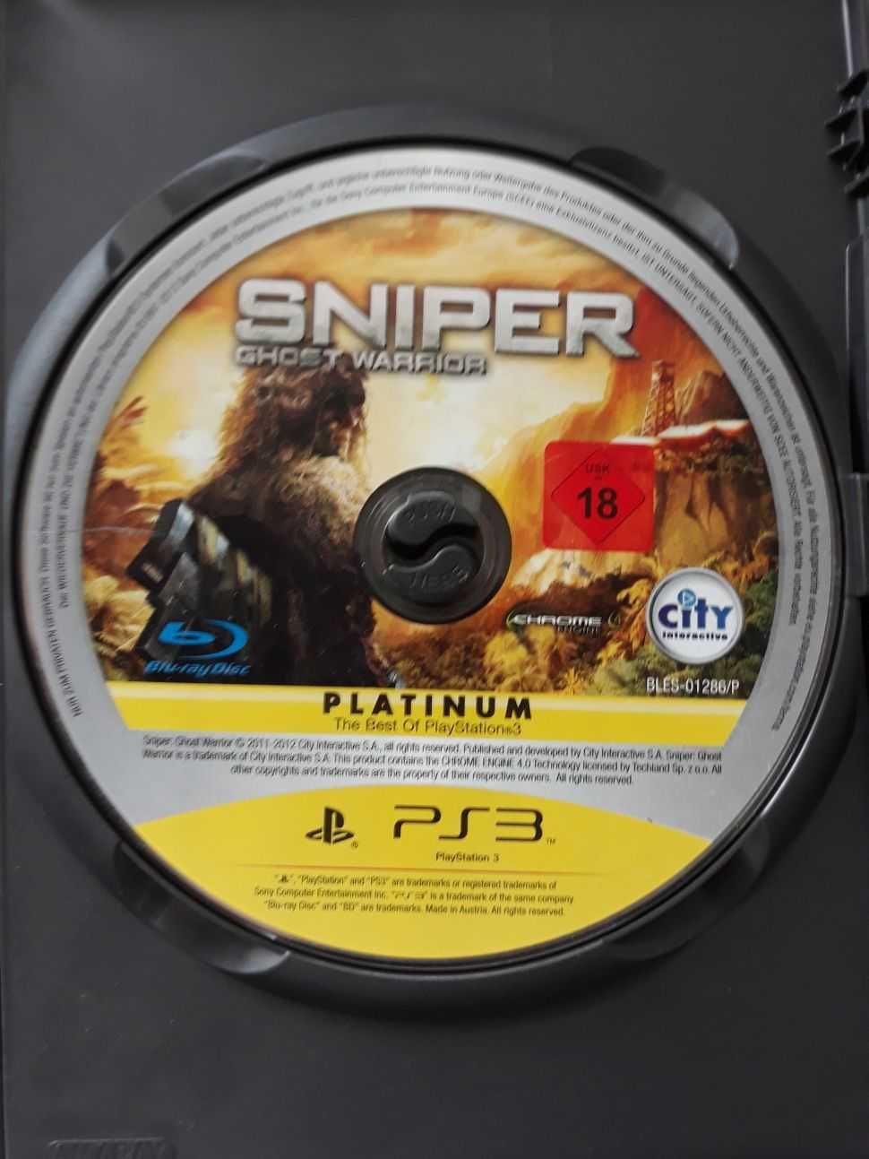 Gra Sniper Ghost Warrior PS3 Sony Playstation3