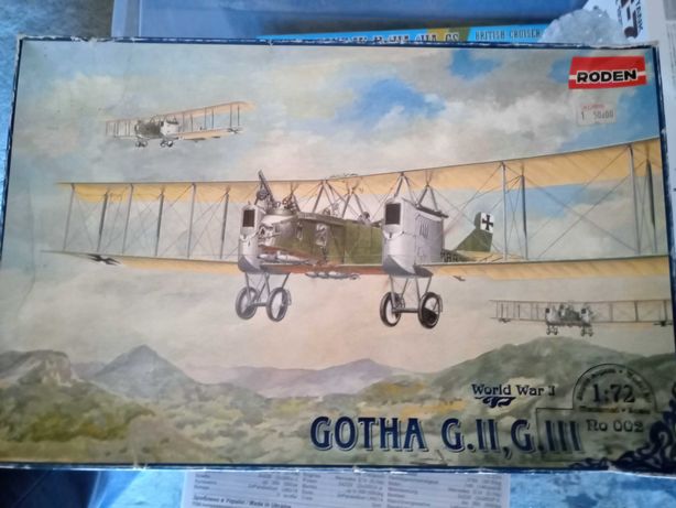 Model Roden 002 GOTHA G.II, G.III