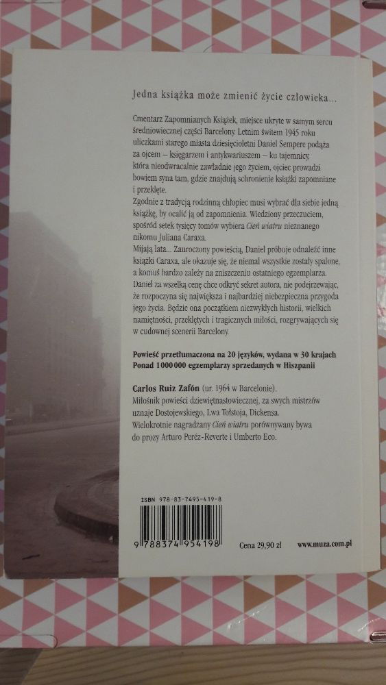 Cień wiatru - Carlos Ruiz Zafon