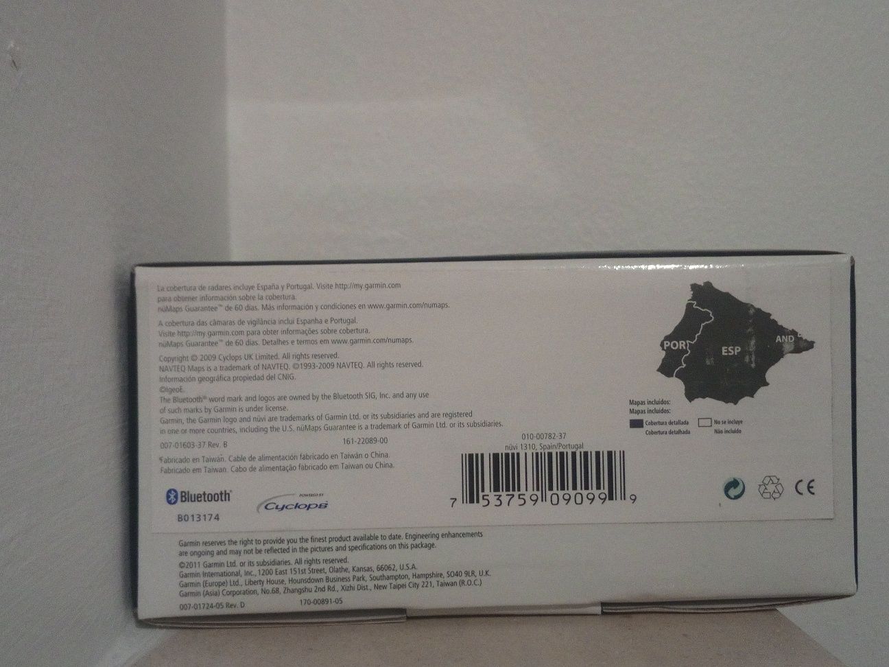 GPS Carro GARMIN Nüvi 1310