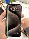 iPhone 15 Pro Max 512GB – uszkodzony wyświetlacz, działa bez obrazu