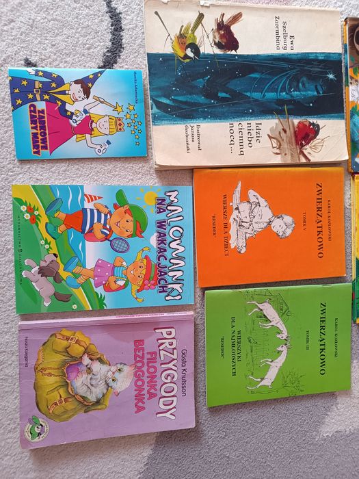 Książki dla dzieci "Gang swojaków" "Gang Fajniaków" i inne