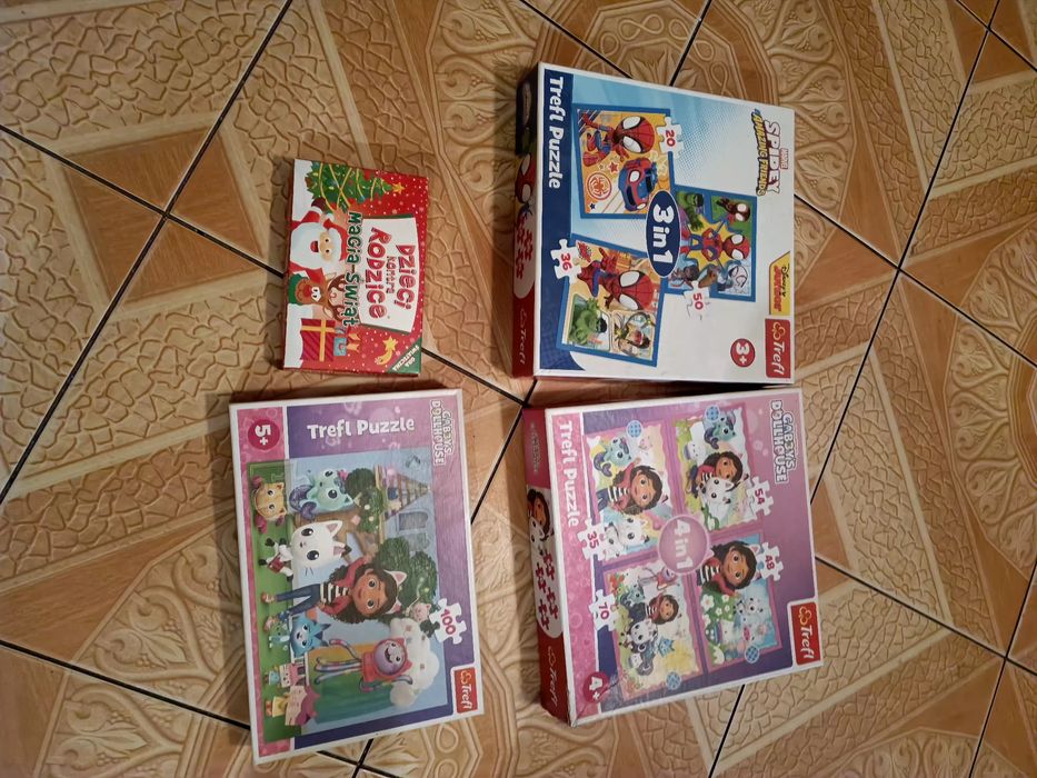 Puzzle dla dzieci od 3 do 4+