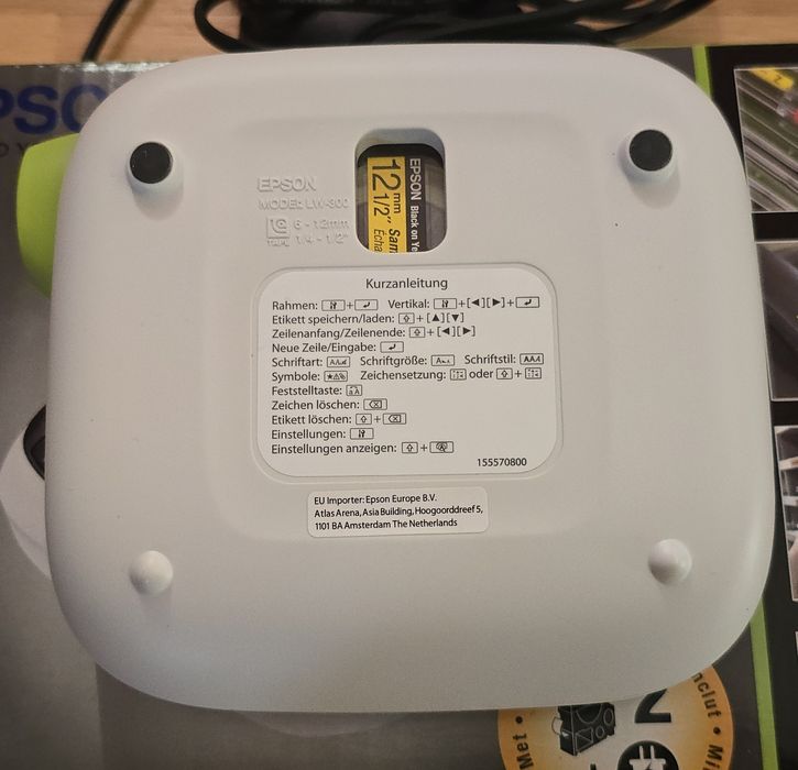 Drukarka etykiet Epson LW-300 komplet stan bardzo dobry