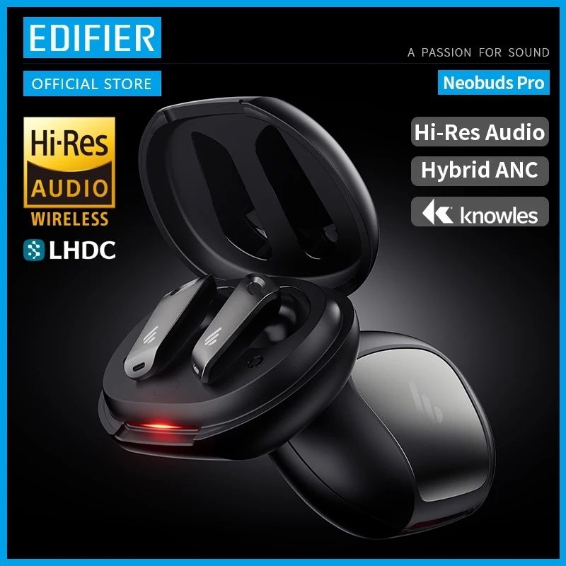 ⇒ Edifier Neobuds Pro - гибридные hi-res tws наушники с LHDC, ANC 42dB