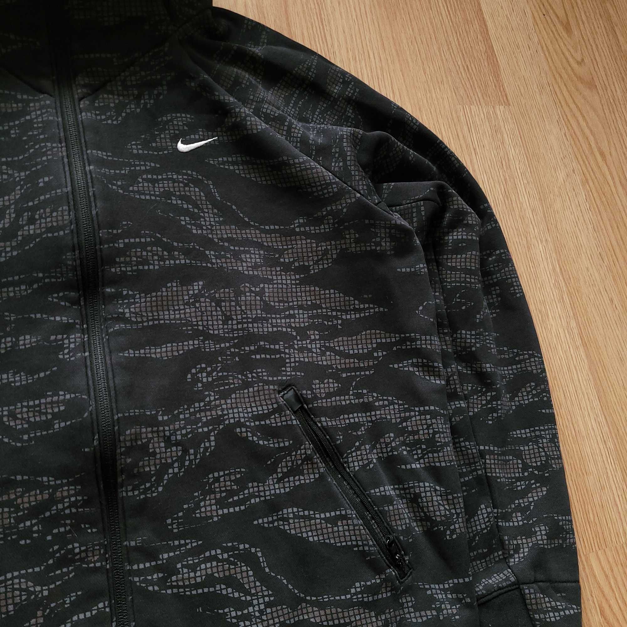 Bluza y2k Nike 2in1 cyber hoodie/zip M