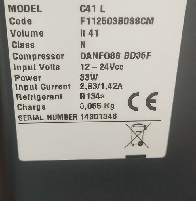 Arca frigorífico 12v