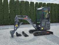 AUGER NM 18, SILNIK KUBOTA, 3 ŁYŻKI  NOWA minikoparka, chwytak, szybkozłącze, /Yanmar/JCB/SANY/