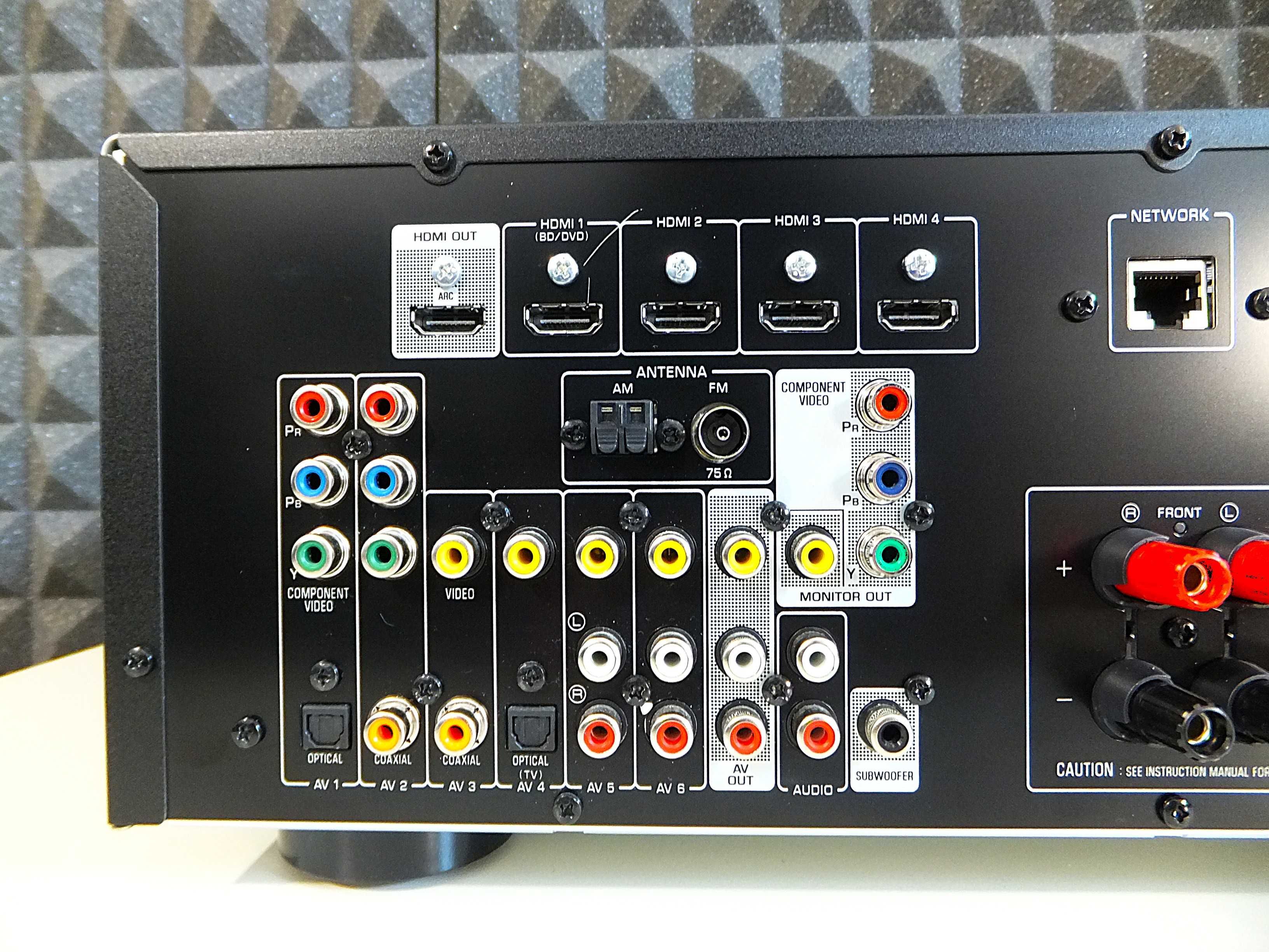 Amplituner kina domowego 5.1 YAMAHA RX-V473 /AirPlay, USB