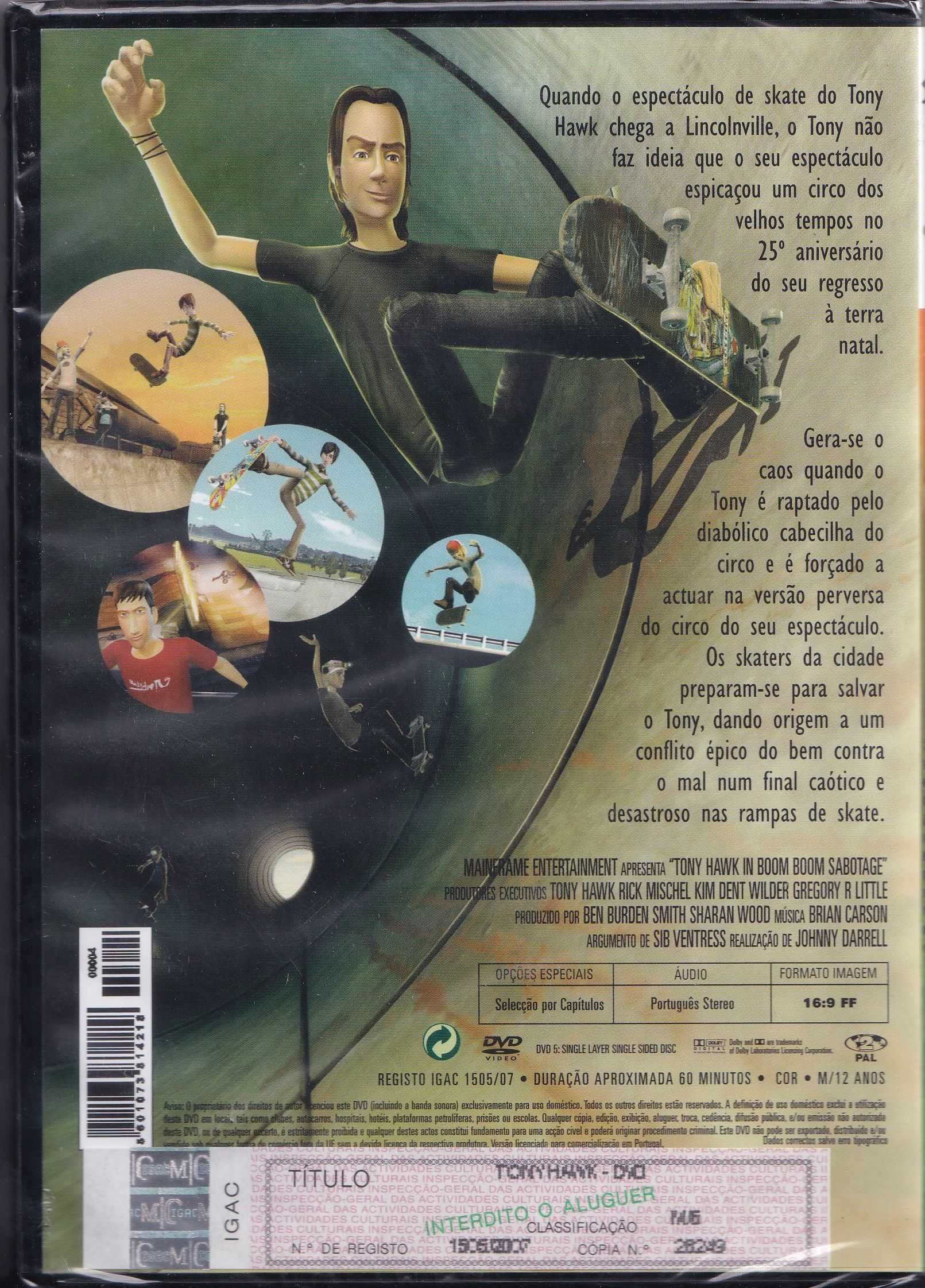 DVD n.º 4 - Tonny Hawk - Ultimate skater