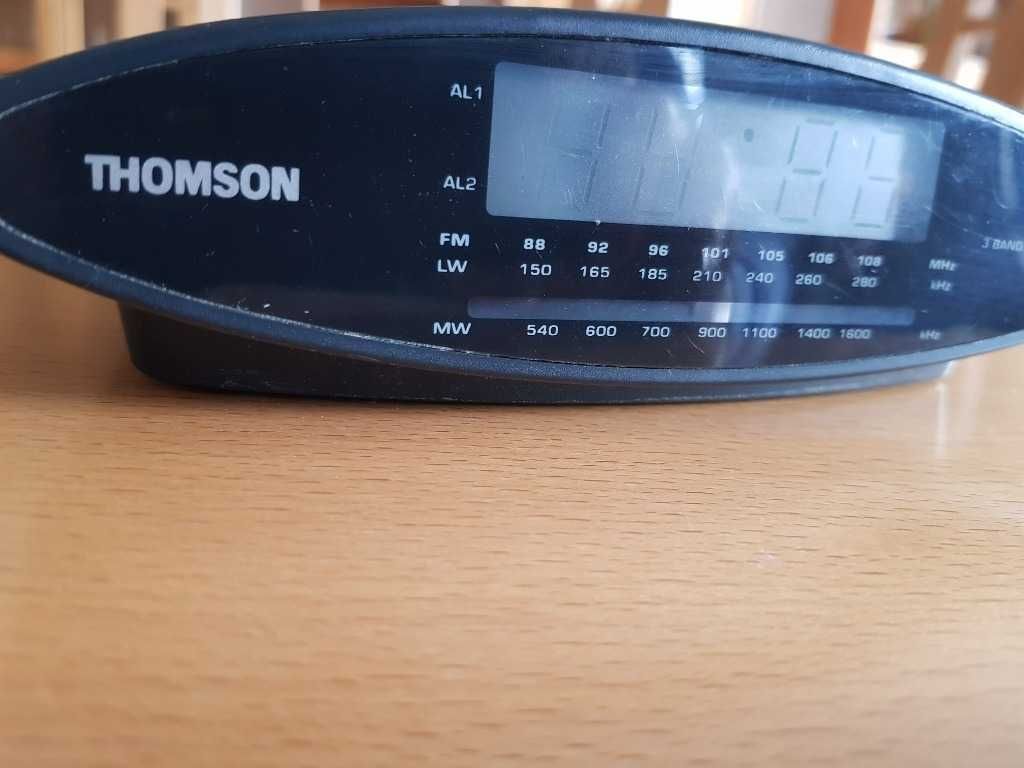 Thomson radio budzik radiobudzik am fm mini wieża