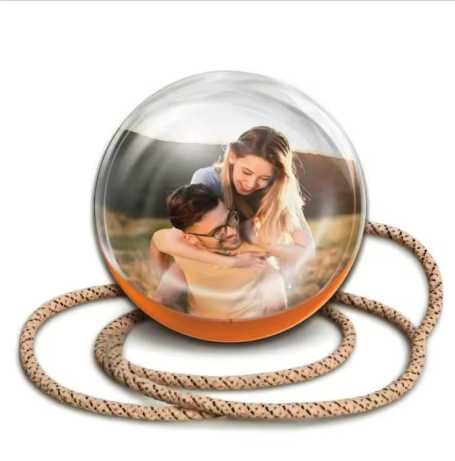 3D Crystal Ball Video Player Audio Video Display