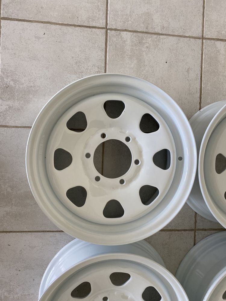 Jantes 16” 6x139.7 jipe originais Nissan Patrol Y260 Mitsubishi Toyota