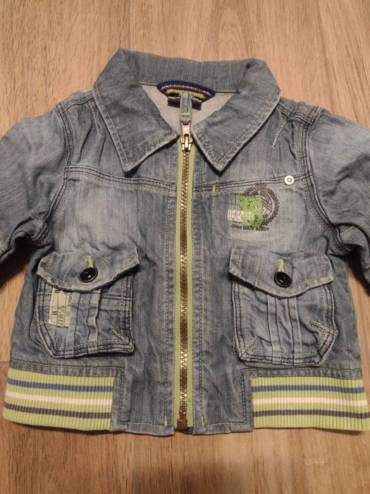 Kurtka jeansowa dla chłopca 74