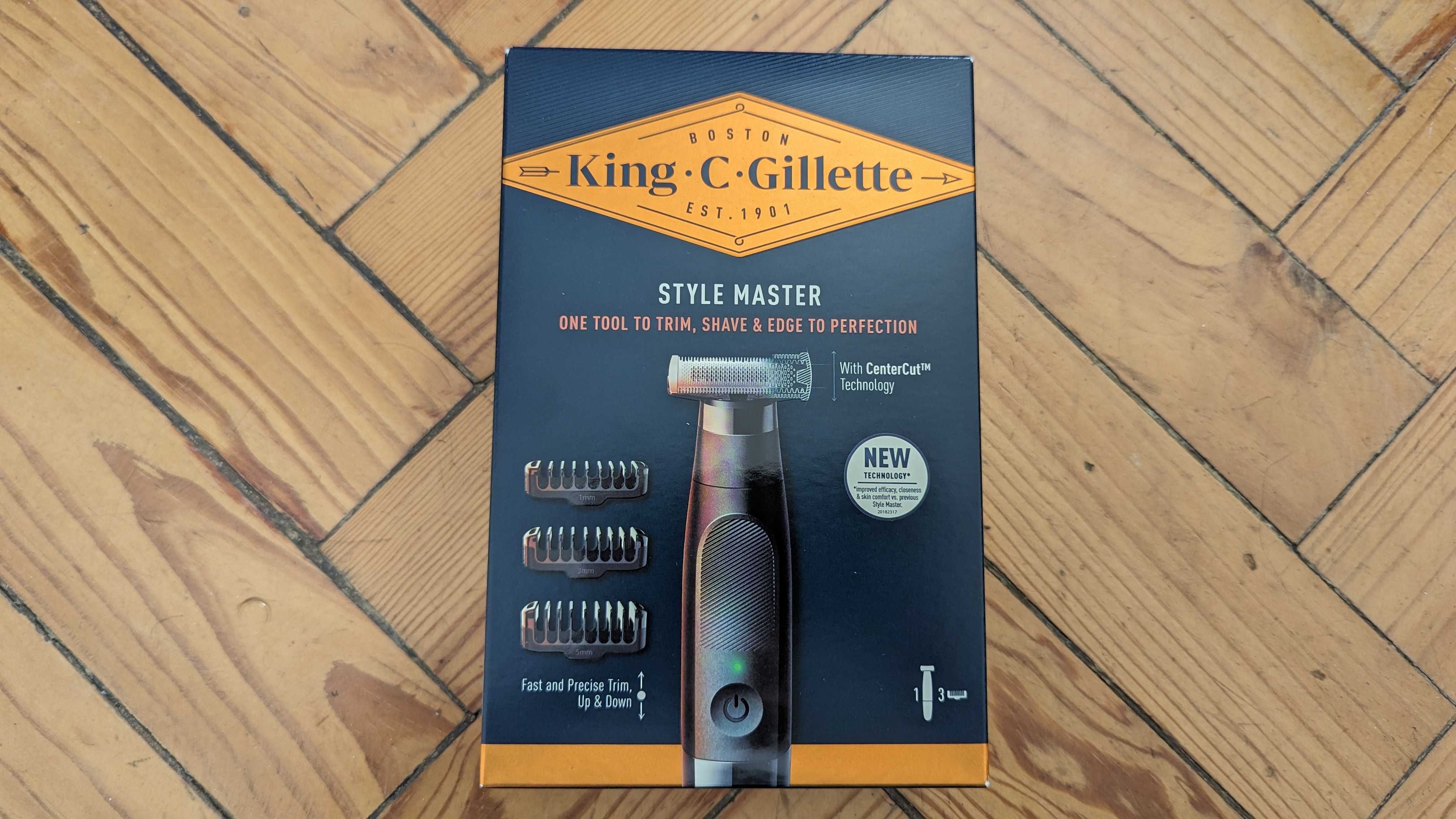 [Novo] Máquina King C. Gillette Style Master Blade - 4 Lâminas!