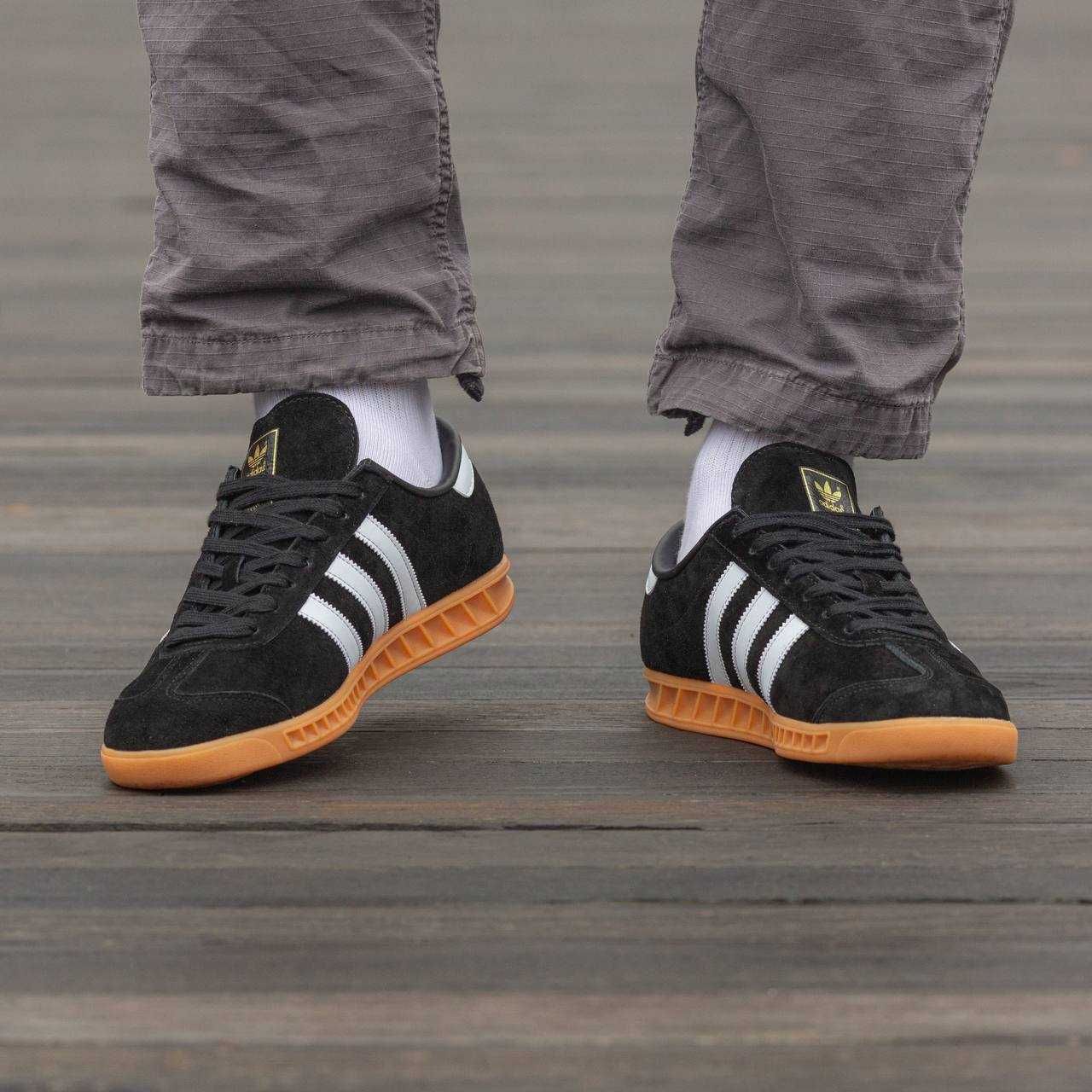Чоловічі кросівки Adidas Hamburg Black Brown