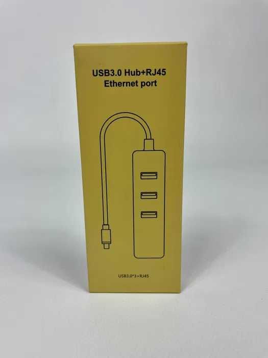 Hub Lan Ethernet RJ45 Gigabit 1000mb USB-C 3.0