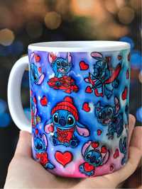 Kubek z nadrukiem Stich Stitch Sticz Disney bajka prezent dziecko 330